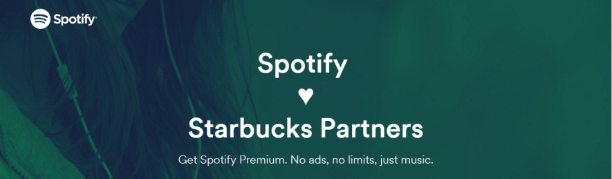 starbucks spotify premium sign up